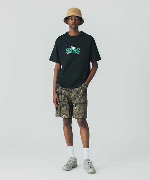 芸能人愛用のおすすめ最新情報 CAMOUFLAGE PATTERN SHORTS（その他パンツ）｜SILAS（サイラス パンツ