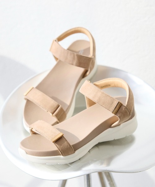 セール】ワニカンベルクロスニーカーサンダル（サンダル）｜ROPE