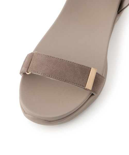 ROPE' PICNIC(ロペピクニック)の「ワニカンベルクロスニーカーサンダル(サンダル・レディース・ネイビー/ブラック/ベージュ/キナリ/ベージュ系その他・S/L/M)」の9枚目の写真