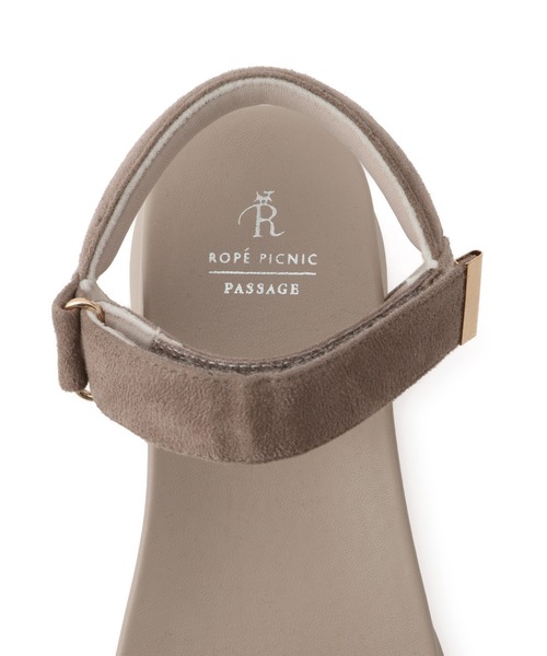 ROPE' PICNIC(ロペピクニック)の「ワニカンベルクロスニーカーサンダル(サンダル・レディース・ネイビー/ブラック/ベージュ/キナリ/ベージュ系その他・S/L/M)」の10枚目の写真