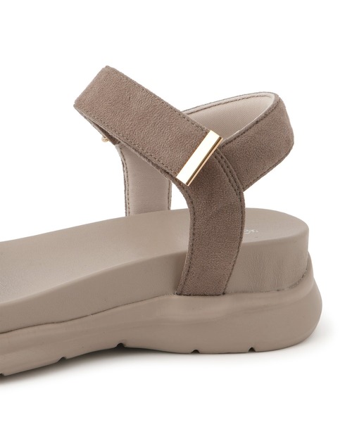 ROPE' PICNIC(ロペピクニック)の「ワニカンベルクロスニーカーサンダル(サンダル・レディース・ネイビー/ブラック/ベージュ/キナリ/ベージュ系その他・S/L/M)」の11枚目の写真