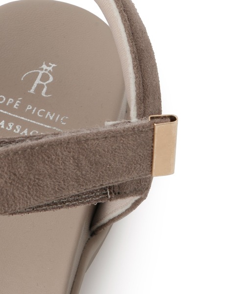 ROPE' PICNIC(ロペピクニック)の「ワニカンベルクロスニーカーサンダル(サンダル・レディース・ネイビー/ブラック/ベージュ/キナリ/ベージュ系その他・S/L/M)」の12枚目の写真