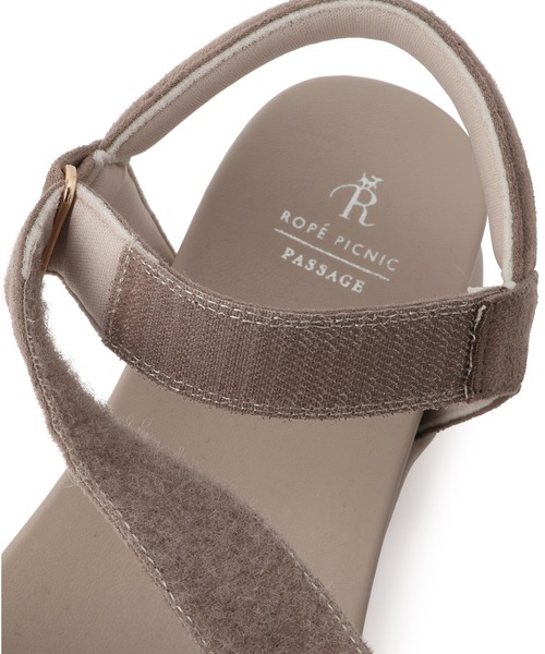 ROPE' PICNIC(ロペピクニック)の「ワニカンベルクロスニーカーサンダル(サンダル・レディース・ネイビー/ブラック/ベージュ/キナリ/ベージュ系その他・S/L/M)」の13枚目の写真