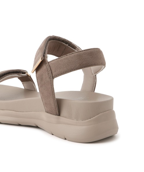 ROPE' PICNIC(ロペピクニック)の「ワニカンベルクロスニーカーサンダル(サンダル・レディース・ネイビー/ブラック/ベージュ/キナリ/ベージュ系その他・S/L/M)」の15枚目の写真