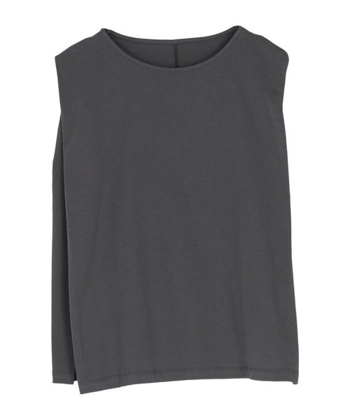 titivate(ティティベイト)の「汗染み防止フレンチスリーブTシャツ(Tシャツ/カットソー・レディース・グレー/ローズ/ブラック/チャコール/ホワイト系その他/ブラウン/ホワイト・S/M/L)」の21枚目の写真