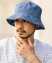 newhattan(j[nb^)NEWHATTAN j[nb^ Bucket Hat denim fjoPbgnbg(nbg)