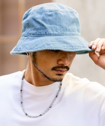 newhattan(j[nb^)NEWHATTAN j[nb^ Bucket Hat denim fjoPbgnbg(nbg)