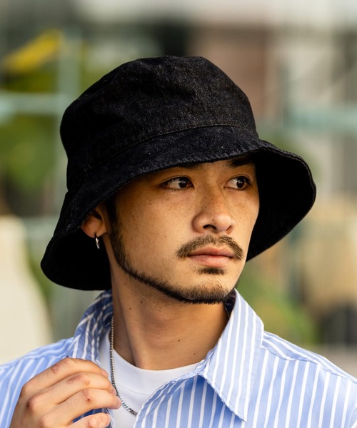 セール】NEWHATTAN ニューハッタン Bucket Hat denim デニムバケット