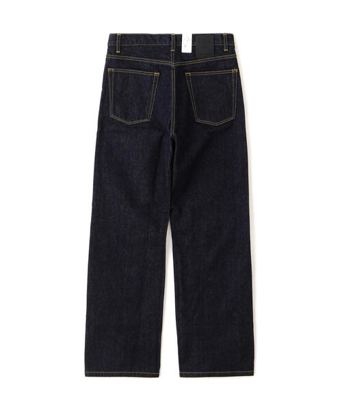 surt（サート）の「SURT(サート)ONE WASH WIDE DENIM ワンウォッシュワイドデニム（デニムパンツ・メンズ・ブルー・XS）」の17枚目の写真