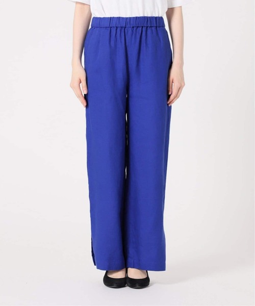 JOURNAL STANDARD relume（ジャーナルスタンダード　レリューム）の「《追加》麻スリットイージーパンツ（その他パンツ・レディース・ブルー/ブラック/ライトブルー/ブラウン/ピンク/ベージュ/オレンジ・36/38）」の19枚目の写真