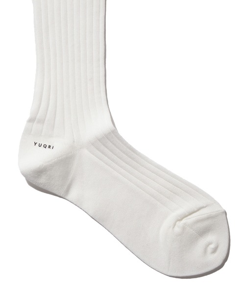 YUQRI(ユクリ)の「【YUQRI】Polite(ソックス/靴下・レディース・ホワイト/ブラウン系その他2/ブラック/グレー系その他2/グリーン系その他2/パープル系その他2/スモークピンク/ベージュ/ダークブラウン/ライトイエロー/ライトパープル・S)」の16枚目の写真