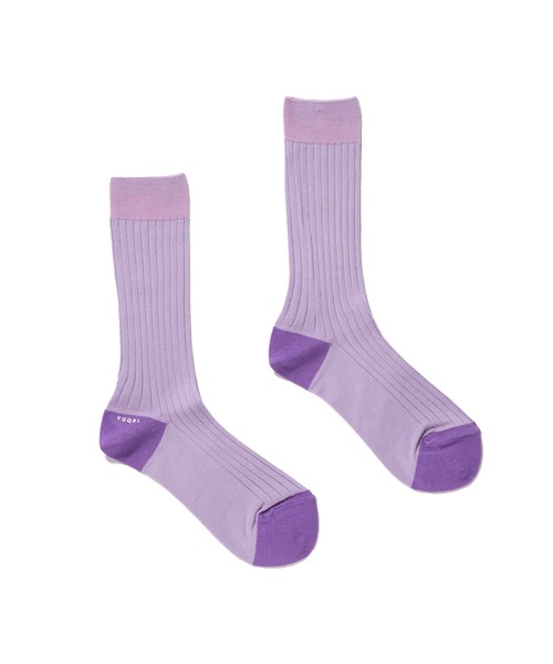 YUQRI(ユクリ)の「【YUQRI】Polite(ソックス/靴下・レディース・ホワイト/ブラウン系その他2/ブラック/グレー系その他2/グリーン系その他2/パープル系その他2/スモークピンク/ベージュ/ダークブラウン/ライトイエロー/ライトパープル・S)」の21枚目の写真