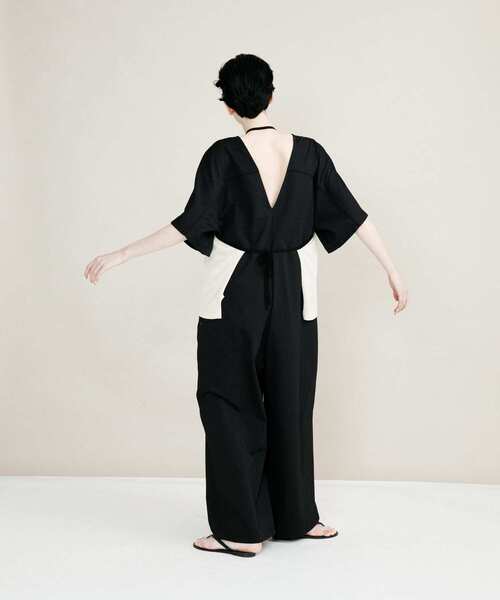 サロペット・オーバーオール・オールインワン CFT. zip up tuck allinone/black ZOZOTOWN Yahoo!店 - オールインワン・サロペット｜Yahoo