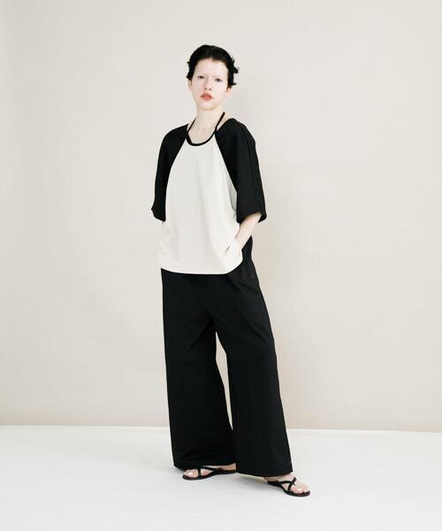 LAATO（ラート）の「fast dry fes all in one（サロペット/オーバーオール・レディース・ブラック/キャメル/ダークグレー・FREE）」の13枚目の写真