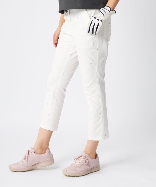 marie claire（マリ・クレール）の「【marie claire/マリ.クレール】レディースストレッチ9分丈パンツ　ゴルフ（その他パンツ・レディース・ホワイト/ネイビー/ブルー・LARGE/X-LARGE/XX-LARGE/MEDIUM）」の10枚目の写真