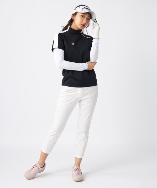 marie claire/マリ.クレールレディースストレッチ9分丈ゴルフパンツ セール】【marie claire/マリ.クレール】レディースストレッチ9
