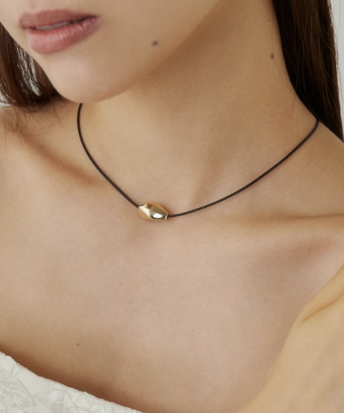 ciite'（シーテ）の「シンプルコードチョーカー / ネックレス（チョーカー・レディース・ゴールド/シルバー・FREE）」の6枚目の写真