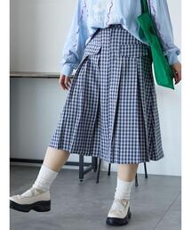 ehka sopo | ミディ丈プリーツスカート(スカート)