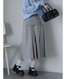 ehka sopo | ミディ丈プリーツスカート(スカート)