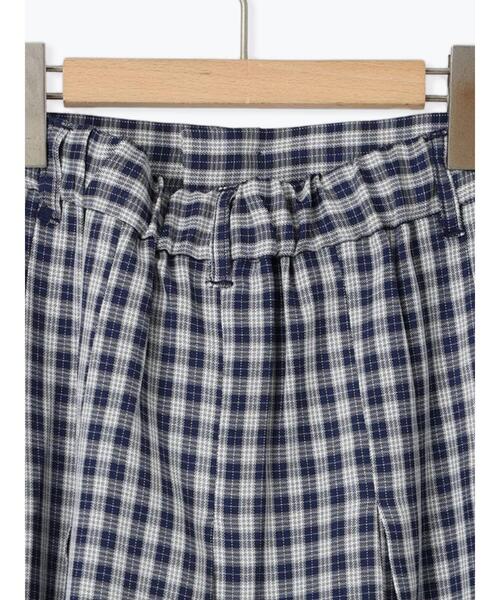 ehka sopo（エヘカソポ）の「ミディ丈プリーツスカート（スカート・レディース・グレー/ネイビー/サックスブルー・F）」の8枚目の写真