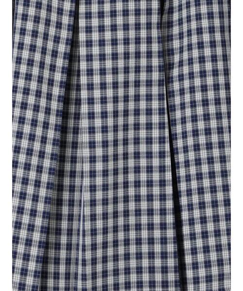 ehka sopo（エヘカソポ）の「ミディ丈プリーツスカート（スカート・レディース・グレー/ネイビー/サックスブルー・F）」の9枚目の写真