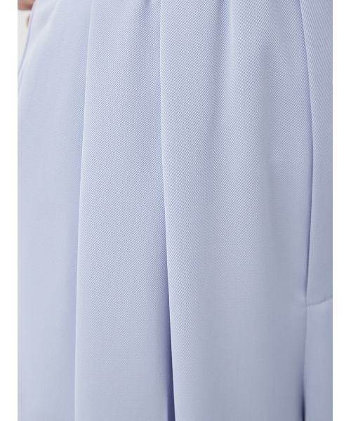 Mila Owen(ミラオーウェン)の「【UV加工】ドライタッチペーパーバッグパンツ(その他パンツ・レディース・アイボリー/ブラック/ライラック・0/1)」の9枚目の写真