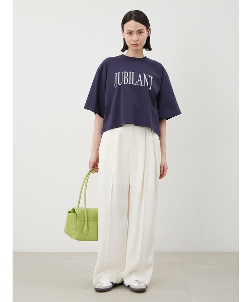 Mila Owen(ミラオーウェン)の「【UV加工】ドライタッチペーパーバッグパンツ(その他パンツ・レディース・アイボリー/ブラック/ライラック・0/1)」の12枚目の写真