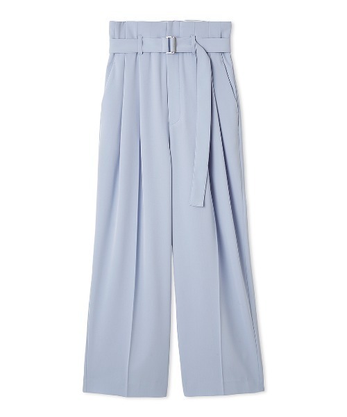 Mila Owen(ミラオーウェン)の「【UV加工】ドライタッチペーパーバッグパンツ(その他パンツ・レディース・アイボリー/ブラック/ライラック・0/1)」の14枚目の写真