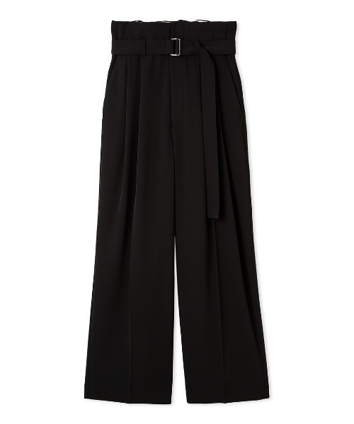 Mila Owen(ミラオーウェン)の「【UV加工】ドライタッチペーパーバッグパンツ(その他パンツ・レディース・アイボリー/ブラック/ライラック・0/1)」の16枚目の写真