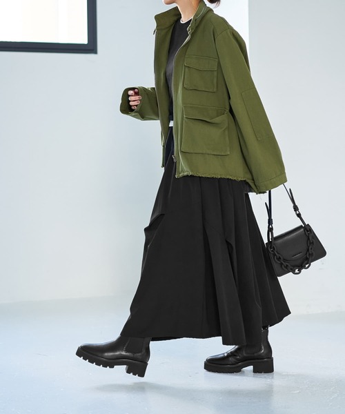 STYLE DELI（スタイルデリ）の「洗い加工ミリタリージャケット