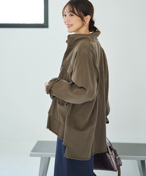 STYLE DELI（スタイルデリ）の「洗い加工ミリタリージャケット