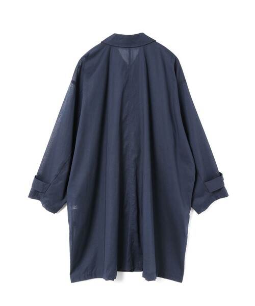 mizuiroind(ミズイロインド)の「mizuiro ind シアーステンカラーロングシャツ(シャツ/ブラウス・レディース・オフホワイト/ブラック/ネイビー・FREE)」の7枚目の写真
