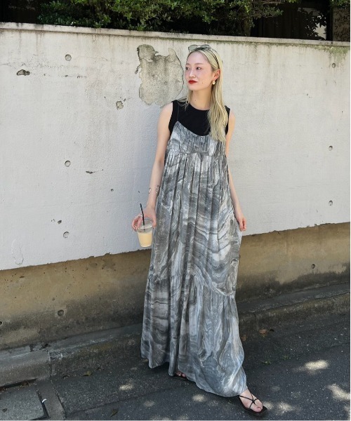 値下げAMERI MEDI INDIAN POOL MARBLE DRESS MEDI INDIAN POOL MARBLE DRESS
