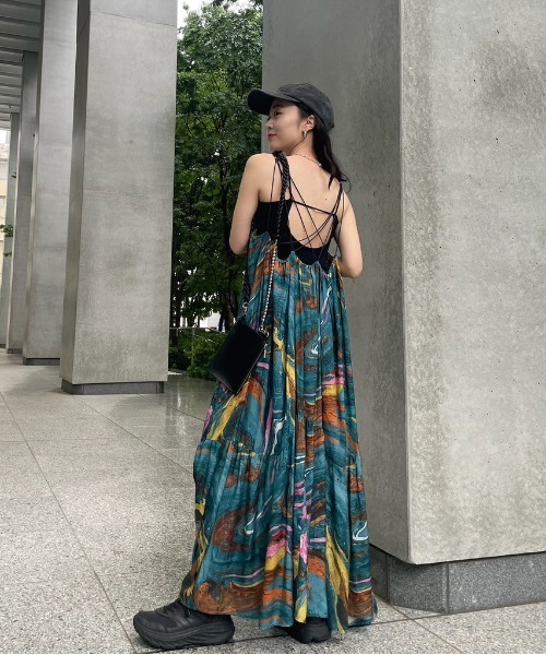MEDI INDIAN POOL MARBLE DRESS（ワンピース）｜Ameri（アメリ