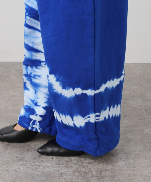 JOINT WORKS（ジョイントワークス）の「【irojikake/イロジカケ】 YUUKI IWAMAスウエットパンツ（スウェットパンツ・レディース・ブルー・SMALL）」の5枚目の写真