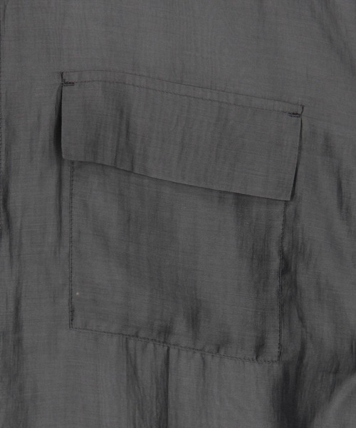 NICOLE white（ニコルホワイト）の「シアーブルゾン（ブルゾン・レディース・ブラック/グレー/オフホワイト/チャコール/ブラウン/ピンク・FREE）」の12枚目の写真