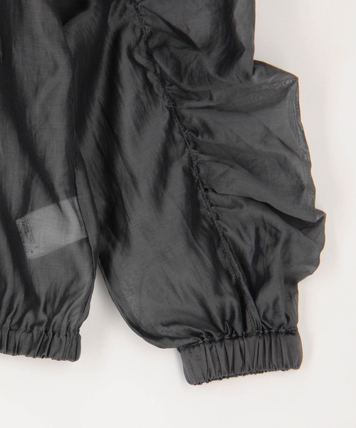 NICOLE white（ニコルホワイト）の「シアーブルゾン（ブルゾン・レディース・ブラック/グレー/オフホワイト/チャコール/ブラウン/ピンク・FREE）」の13枚目の写真