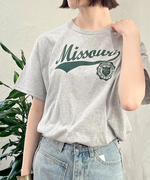 spiritoso(スピリトーゾ)の「【spiritoso】カレッジアソートTシャツ(Tシャツ/カットソー・メンズ・ブラウン系その他/ブラック系その他/ホワイト系その他2/ブラウン系その他2/ブラウン系その他3/ホワイト系その他3/ブラック系その他2/ブラック系その他3・LARGE)」の7枚目の写真