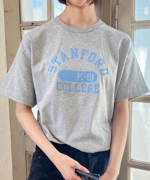 spiritoso(スピリトーゾ)の「【spiritoso】カレッジアソートTシャツ(Tシャツ/カットソー・メンズ・ブラウン系その他/ブラック系その他/ホワイト系その他2/ブラウン系その他2/ブラウン系その他3/ホワイト系その他3/ブラック系その他2/ブラック系その他3・LARGE)」の8枚目の写真