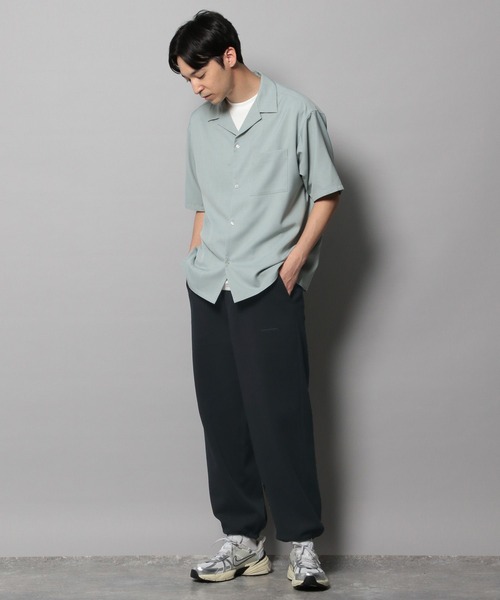 BAYFLOW（ベイフロー）の「[シルエット調整可]ワンポイントイージースウェットパンツ（その他パンツ・メンズ・ブラック/グレー・MEDIUM/LARGE）」の7枚目の写真