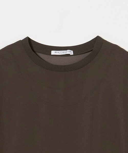BEAUTY&YOUTH UNITED ARROWS(ビューティーアンドユースユナイテッドアローズ)の「シフォンレイヤード ドルマンスリーブ ワンピース(ワンピース・レディース・ダークグレー/ダークブラウン/ブラック/モカ・FREE)」の19枚目の写真