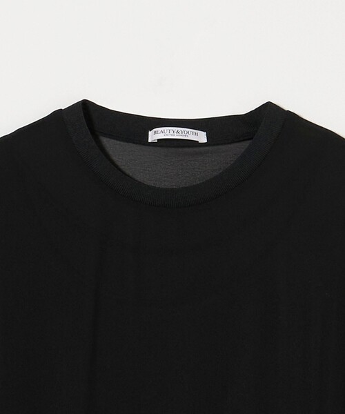 BEAUTY&YOUTH UNITED ARROWS(ビューティーアンドユースユナイテッドアローズ)の「シフォンレイヤード ドルマンスリーブ ワンピース(ワンピース・レディース・ダークグレー/ダークブラウン/ブラック/モカ・FREE)」の8枚目の写真