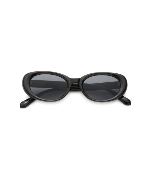 VIS（ビス）の「オーバルファッショングラス（サングラス・レディース・ブラック/ダークブラウン・FREE）」の8枚目の写真