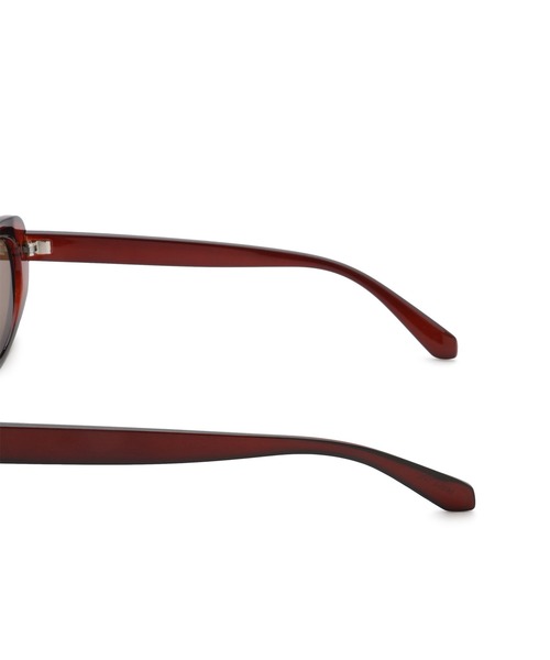 VIS（ビス）の「オーバルファッショングラス（サングラス・レディース・ブラック/ダークブラウン・FREE）」の6枚目の写真