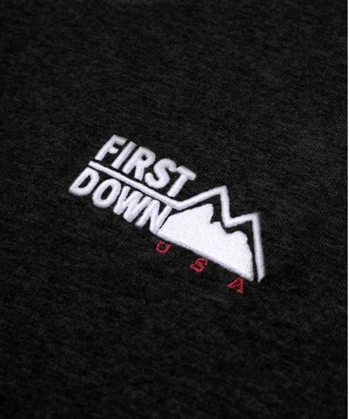 FIRST DOWN(ファーストダウン)の「FIRST DOWN LOGO S/S TEE(Tシャツ/カットソー・メンズ・ホワイト/ブラック・M/L/XL)」の7枚目の写真