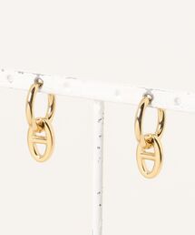 Burner（バーナー）の「【OKUOKU　0909】フープピアス 両耳  oku-hpierce-g2-5（ピアス（両耳用））」