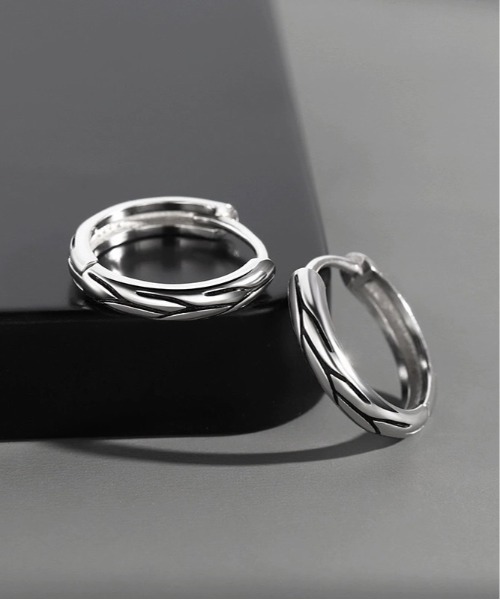 Burner（バーナー）の「【OKUOKU　0909】フープピアス 両耳  oku-hpierce-g2-5（ピアス（両耳用）・メンズ・その他1/その他2/その他3/その他5/C/その他11/D/E/F/T/U/V/W/その他24/その他31/X/A/その他10/その他13/H/J/O/Q/その他19/その他22/B/その他4/その他7/その他12/G/I/P/その他20/その他21/その他23/その他25/その他26/その他27/その他28/その他29/その他6/K/L/M/N/その他14/その他15/その他16/その他17/その他18/S/R/その他30・FREE）」の12枚目の写真