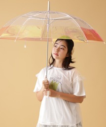 tiny tiny | ピンクオーロラビニール傘[tiny tiny(ティニーティニー)](長傘)