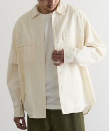 【MAGASIN DE MODE Brew】シャンブレーオーバーシャツ MNY