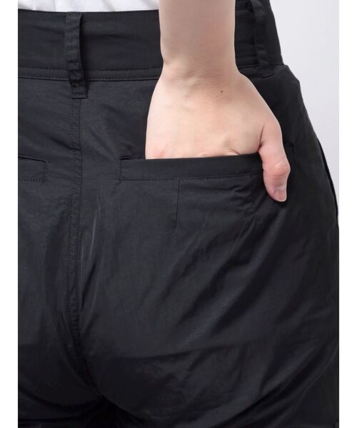 EVRIS（エヴリス）の「カーゴポケットフレアカラーパンツ（カーゴパンツ・レディース・ホワイト/ブルー/ブラック・MEDIUM/SMALL）」の13枚目の写真